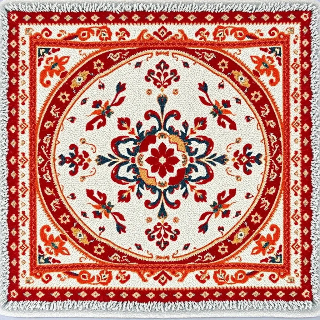 Herati Hand-Woven Carpet