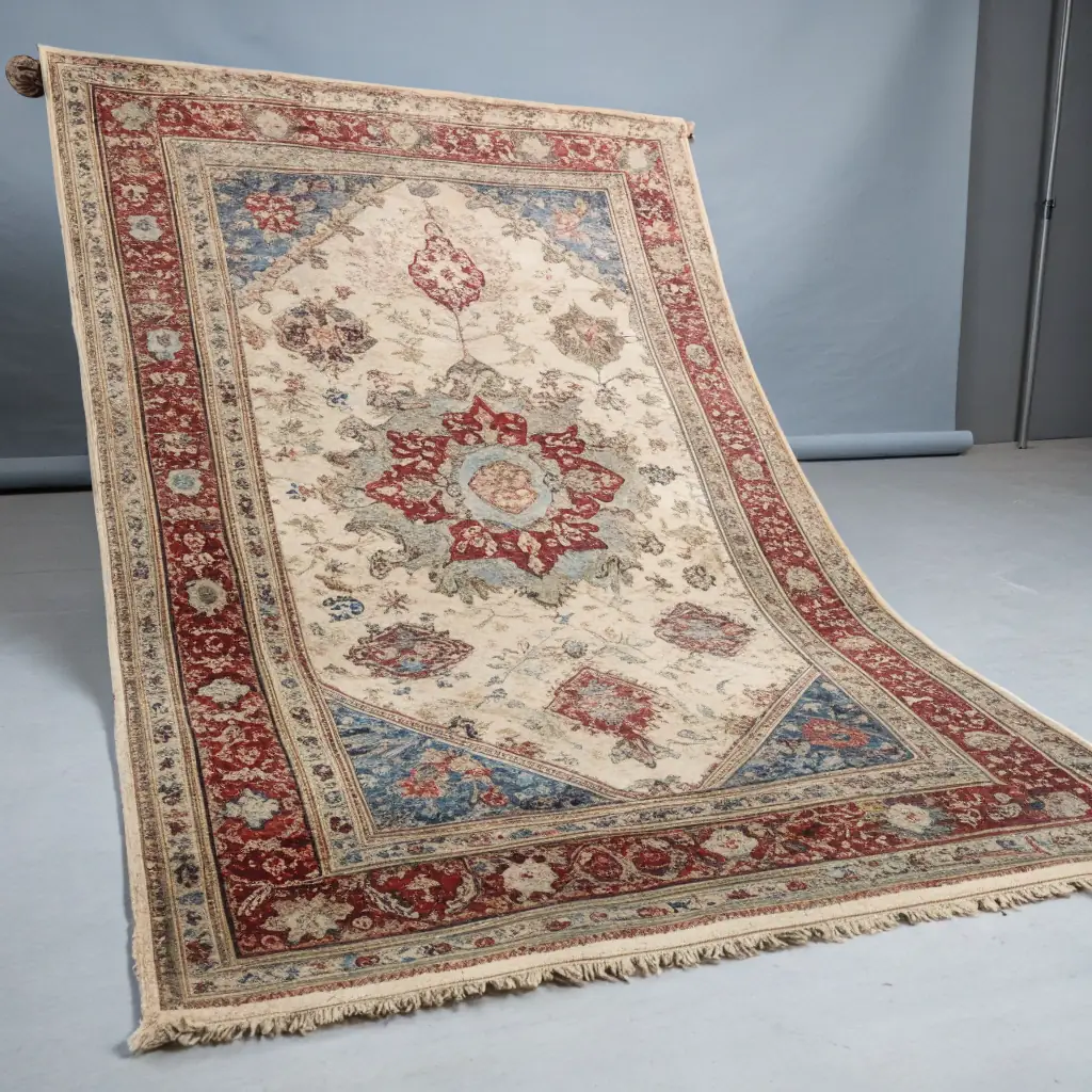 Vintage Oushak Carpet